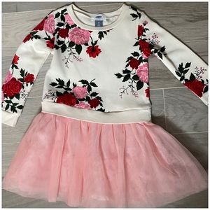 Girl’s floral tutu dress